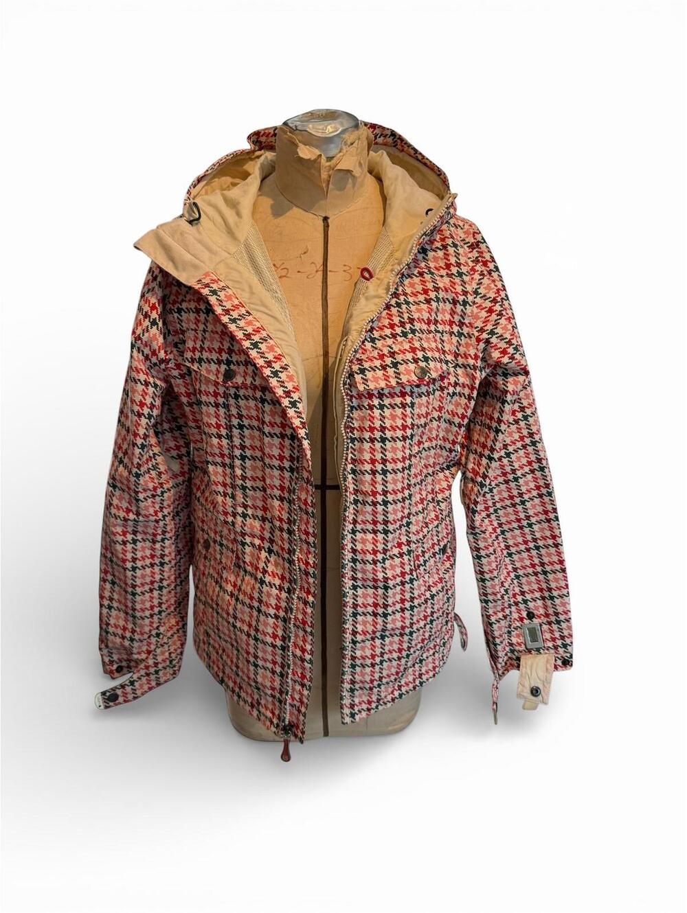 Burton Houndstooth Ski Snowboard Hooded Jacket